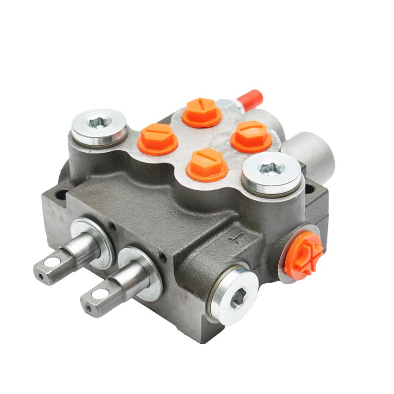 Distribuitor hidraulic cu joystick, lungime cablu 2.5m presiune 250 bar debit 40L/min Breckner Germany